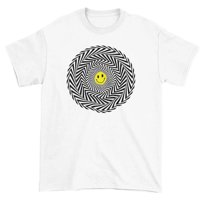 Acid Trip Smiley Face Men's T-Shirt L