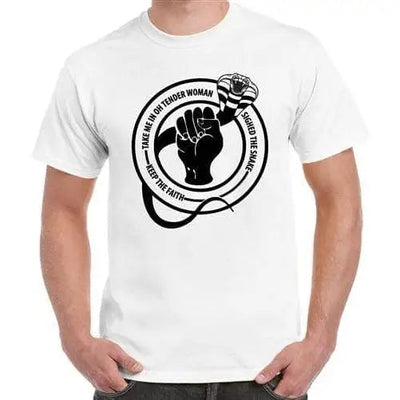 Al Wilson The Snake Men's T-Shirt XL / White