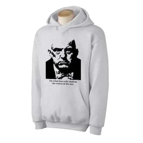 Aleister Crowley Do What Thou Wilt Hoodie L / Light Grey