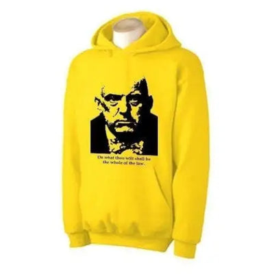 Aleister Crowley Do What Thou Wilt Hoodie L / Yellow