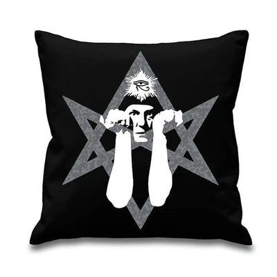 Aleister Crowley Hexagram Cushion