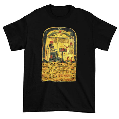 Aleister Crowley Stele Of Revealing T-Shirt - XL / Black -