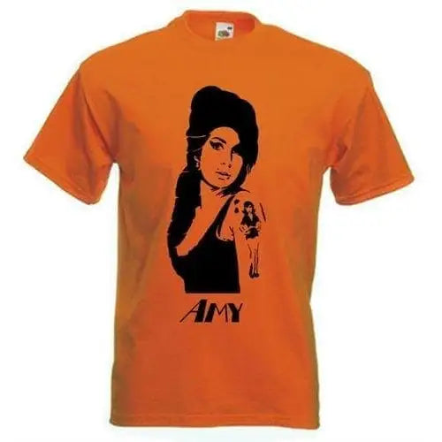 Amy Winehouse T-Shirt S / Orange