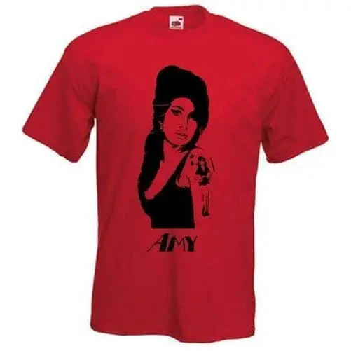 Amy Winehouse T-Shirt S / Red