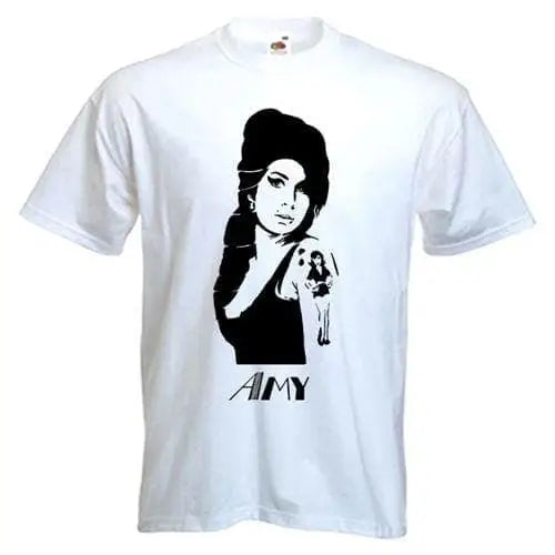 Amy Winehouse T-Shirt S / White