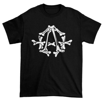 Anarchy Symbol Bones Logo T-Shirt XXL