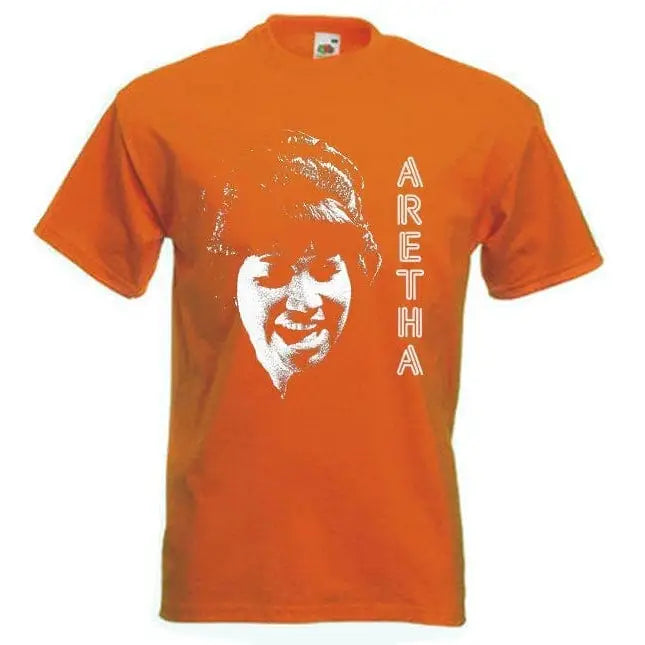 Aretha Franklin T-Shirt XXL / Orange