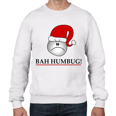 Bah Humbug Funny Christmas Men's Jumper \ Sweater XL