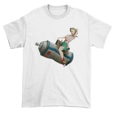 Banksy Aerosol Cowgirl T-Shirt S