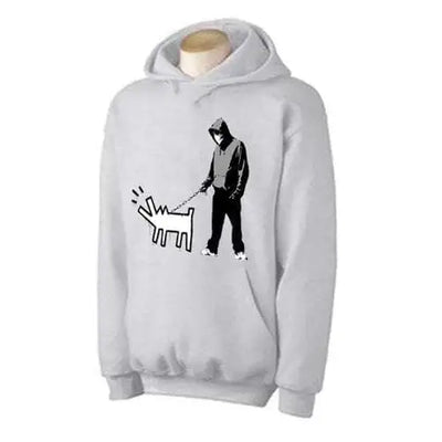 Banksy Choose Your Weapon Hoodie XL / Light Grey