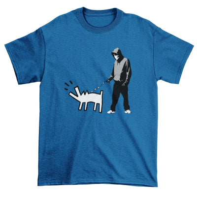 Banksy Choose Your Weapon T-Shirt XL / Royal Blue