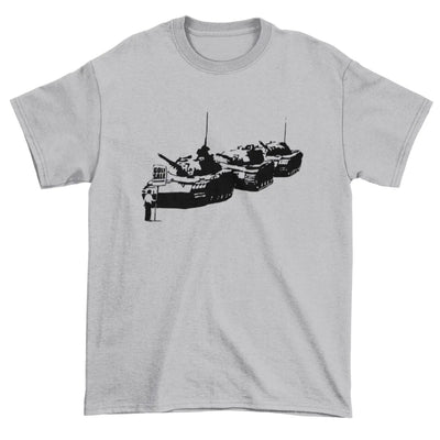 Banksy Golf Sale Men's T-Shirt XL / Light Grey