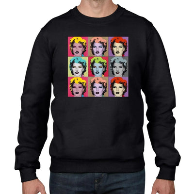 Banksy Kate Moss Pop Art Men's Sweatshirt Jumper XL / Black
