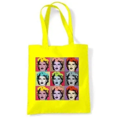 Banksy Kate Moss Shoulder bag Yellow