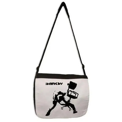 Banksy Office Chair Laptop Messenger Bag