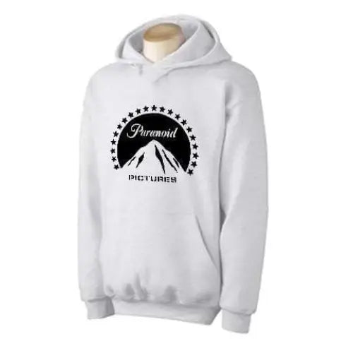 Banksy Paranoid Pictures Hoodie XXL / Light Grey