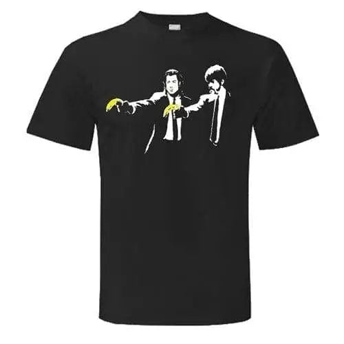 Banksy Pulp Fiction Mens T-Shirt