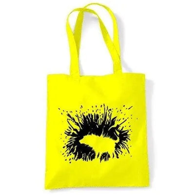 Banksy Shaking Dog Shoulder Bag Yellow