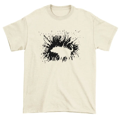 Banksy Shaking Dog T-Shirt S / Cream