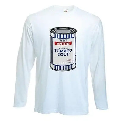 Banksy Tesco Soup Long Sleeve T-Shirt