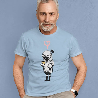 Banksy Think Tank Mens T-Shirt