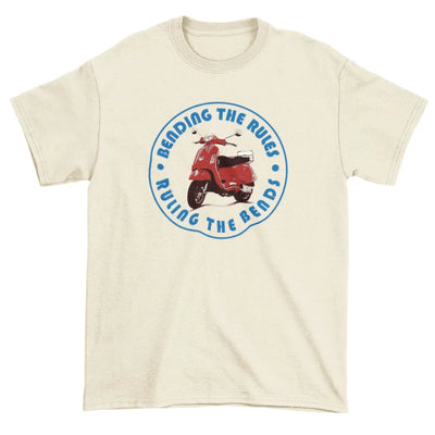 Bending The Rules, Ruling The Bends Scooter T-Shirt L / Cream