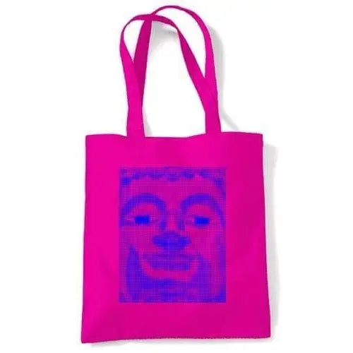 Blue Buddha Shoulder Bag Dark Pink