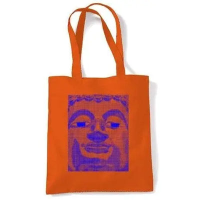 Blue Buddha Shoulder Bag Orange