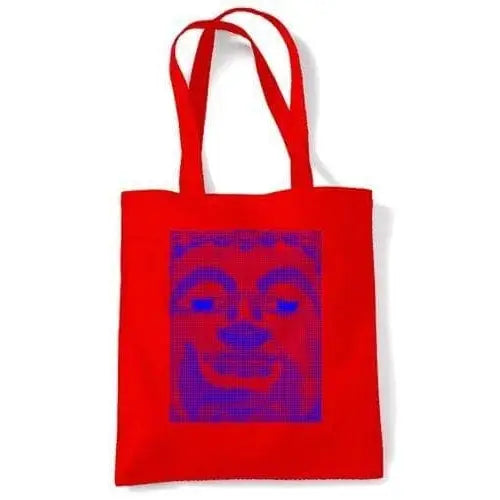 Blue Buddha Shoulder Bag Red