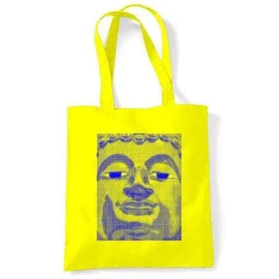 Blue Buddha Shoulder Bag Yellow