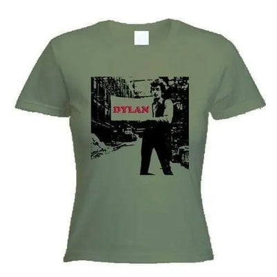 Bob Dylan Subterranean Women's t-shirt M / Khaki