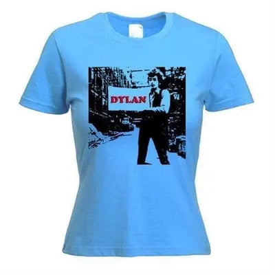 Bob Dylan Subterranean Women's t-shirt M / Light Blue