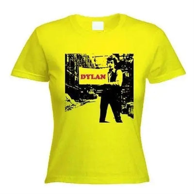 Bob Dylan Subterranean Women's t-shirt M / Yellow