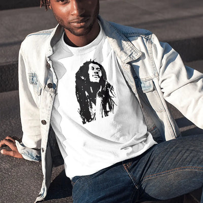 Bob Marley Dreads Mens T-Shirt