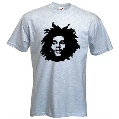 Bob Marley Natty Mens T-Shirt Light Grey / XXL