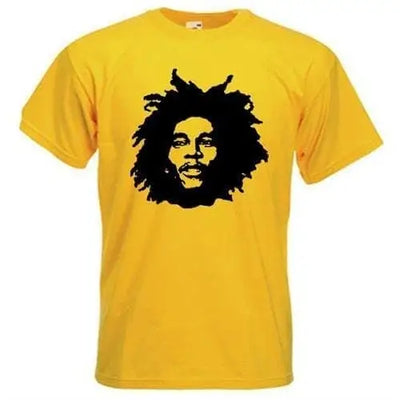 Bob Marley Natty Mens T-Shirt Yellow / XXL