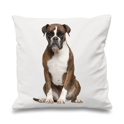 Boxer Dog Printed Scatter Cushion