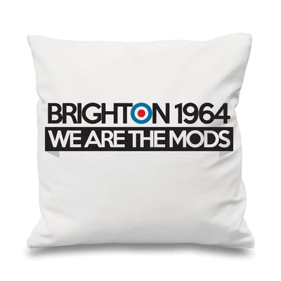 Brighton 1964 We Are The Mods Cushion