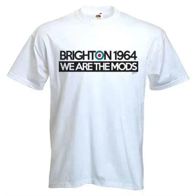 Brighton 1964 We are The Mods T-Shirt L / White