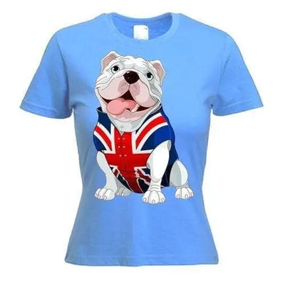 British Bulldog UJ Waistcoat Women's T-Shirt M / Blue