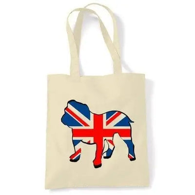 British Bulldog Union Jack Tote \ Shoulder Bag