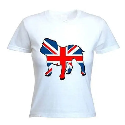 British Bulldog Union Jack Women's T-Shirt