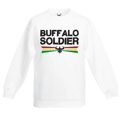 Buffalo Soldier Reggae Children's Unisex Sweatshirt Jumper 12-13