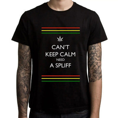 Can't Keep Calm Need A Spliff Men's T-Shirt S