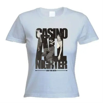 Casino All Nighter Northern Soul Women's T-Shirt L / Light Grey