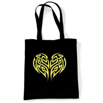 Celtic Heart Shoulder Bag Black