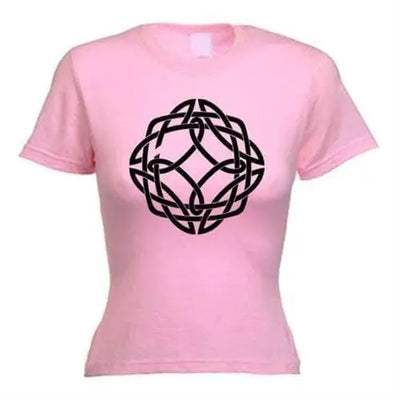Celtic Knot Womens T-Shirt XL / Light Pink