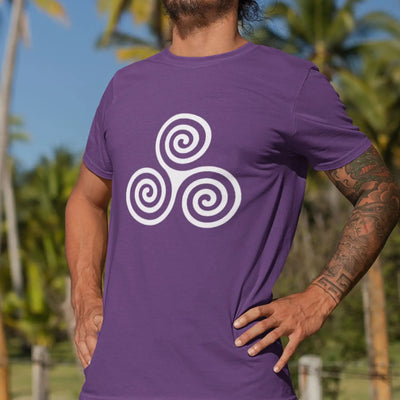 Celtic Spiral Mens T-Shirt - Mens T-Shirt