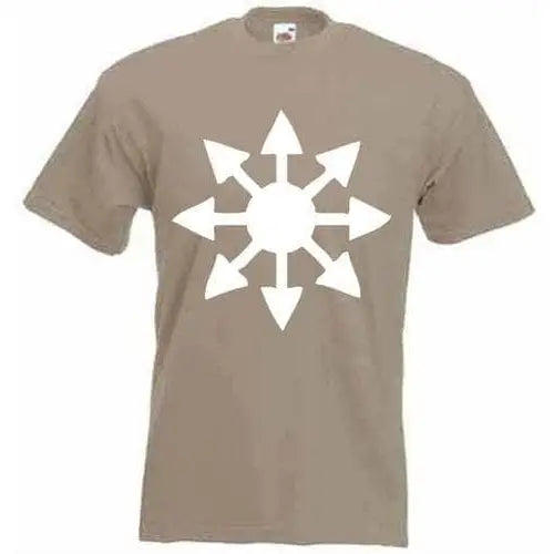 Chaos Magick Star T-Shirt S / Khaki