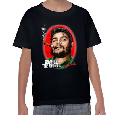 Che Guevara Change The World Kids T-Shirt 9-10